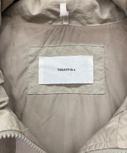 TODAYFUL（トゥデイフル）TODAYFUL (トゥデイフル) モンスターダウンコート ベージュ サイズ:36の古着・服飾アイテム