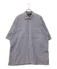 RRL（ダブルアールエル）の古着「90's S/S CHECK SHIRTS」｜ネイビー×ホワイト