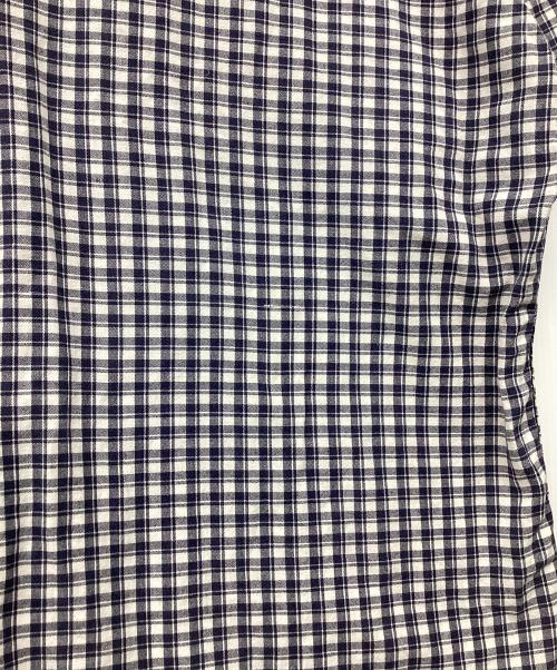 RRL（ダブルアールエル）RRL (ダブルアールエル) 90's S/S CHECK SHIRTS ネイビー×ホワイト サイズ:Lの古着・服飾アイテム