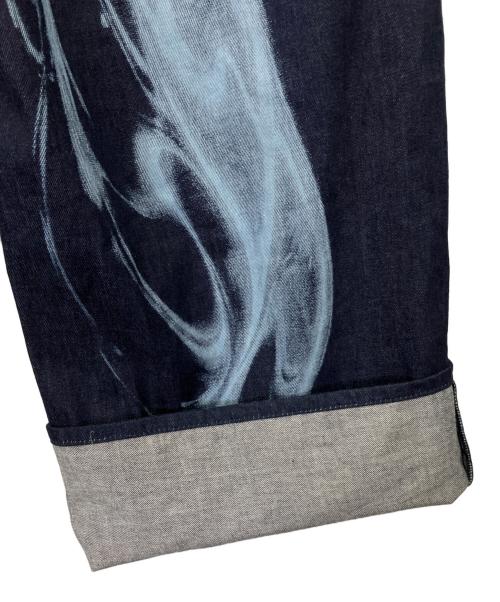hatra（ハトラ）hatra (ハトラ) Refract Bleach Denim [navy] インディゴ サイズ:3の古着・服飾アイテム