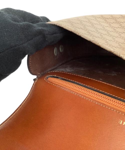 CELINE（セリーヌ）CELINE (セリーヌ) ターンロックショルダーバッグ ブラウンの古着・服飾アイテム