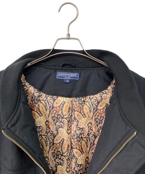 RENEGADE（レネゲード）renegade (レネゲード) ダービージャケット ブラック サイズ:XLの古着・服飾アイテム