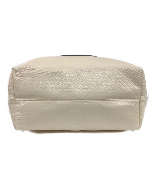TORY BURCH（トリーバーチ）TORY BURCH (トリーバーチ) チェーントートバッグ アイボリーの古着・服飾アイテム