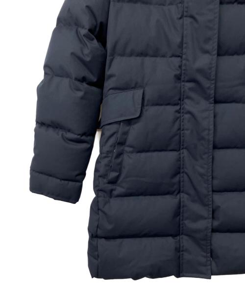 Pyrenex（ピレネックス）Pyrenex (ピレネックス) ANNECY GABARDINE FUR フーテッドダウンコート ネイビー サイズ:40の古着・服飾アイテム
