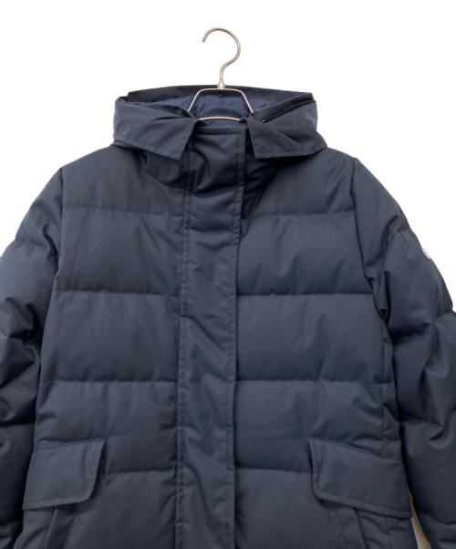 Pyrenex（ピレネックス）Pyrenex (ピレネックス) ANNECY GABARDINE FUR フーテッドダウンコート ネイビー サイズ:40の古着・服飾アイテム