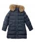 Pyrenex（ピレネックス）の古着「ANNECY GABARDINE FUR フーテッドダウンコート」｜ネイビー