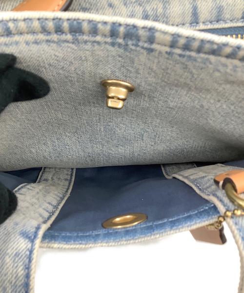 COACH（コーチ）COACH (コーチ) カーゴトートバッグ26 インディゴの古着・服飾アイテム