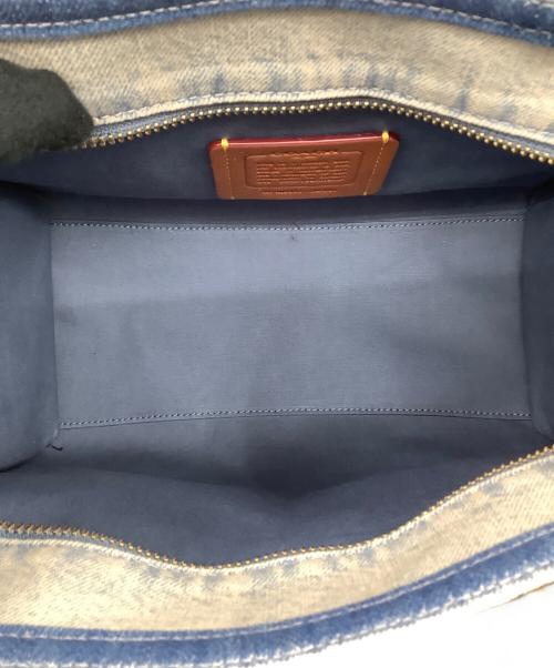 COACH（コーチ）COACH (コーチ) カーゴトートバッグ26 インディゴの古着・服飾アイテム