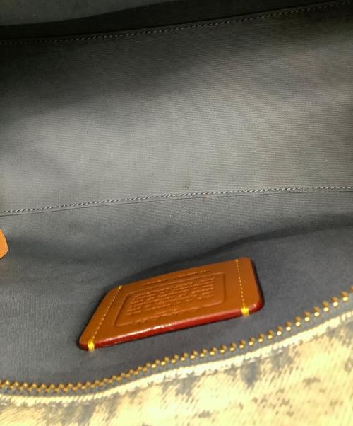 COACH（コーチ）COACH (コーチ) カーゴトートバッグ26 インディゴの古着・服飾アイテム