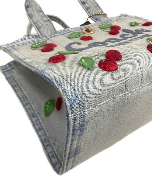 COACH（コーチ）COACH (コーチ) カーゴトートバッグ26 インディゴの古着・服飾アイテム