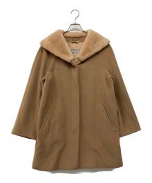 MaxMara（マックスマーラ）の古着「ウールコート」｜ベージュ