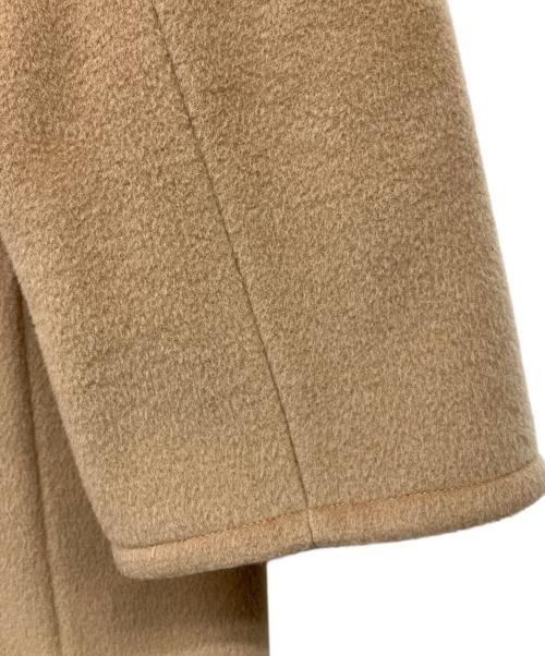 MaxMara（マックスマーラ）MaxMara (マックスマーラ) ウールコート ベージュ サイズ:38の古着・服飾アイテム