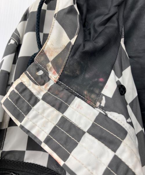 Hysteric Glamour（ヒステリックグラマー）Hysteric Glamour (ヒステリックグラマー) フライトジャケット ホワイト×ブラック サイズ:Lの古着・服飾アイテム