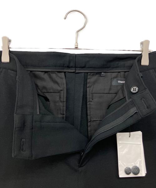 theory（セオリー）theory (セオリー) ストレートパンツ ブラック サイズ:81㎝（w32）の古着・服飾アイテム
