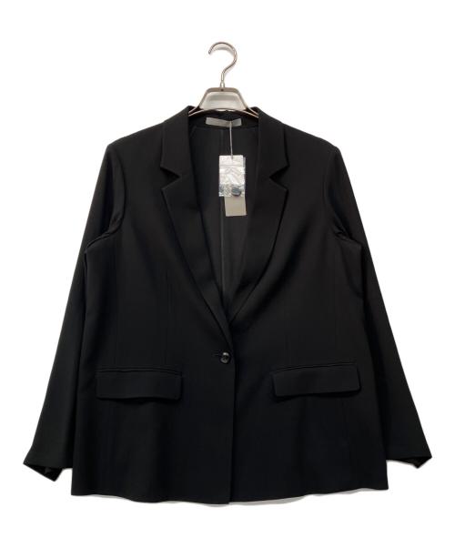 theory luxe（セオリーリュクス）theory luxe (セオリーリュクス) バックサテンリラックスジャケット ブラック サイズ:40の古着・服飾アイテム