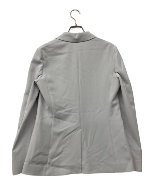 theory luxe（セオリーリュクス）theory luxe (セオリーリュクス) ドレープテーラードジャケット ライトグレー サイズ:38の古着・服飾アイテム