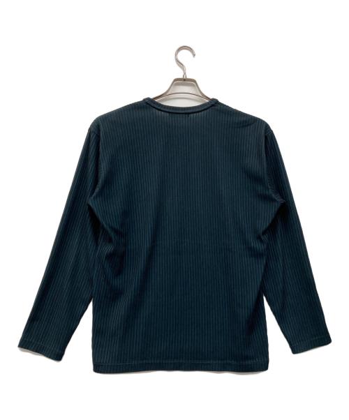 ISSEY MIYAKE MEN（イッセイミヤケメン）ISSEY MIYAKE MEN (イッセイミヤケメン) 長袖カットソー グリーン サイズ:3の古着・服飾アイテム