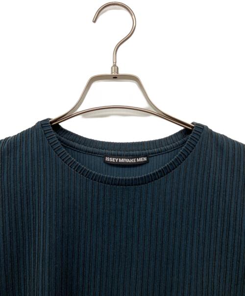 ISSEY MIYAKE MEN（イッセイミヤケメン）ISSEY MIYAKE MEN (イッセイミヤケメン) 長袖カットソー グリーン サイズ:3の古着・服飾アイテム