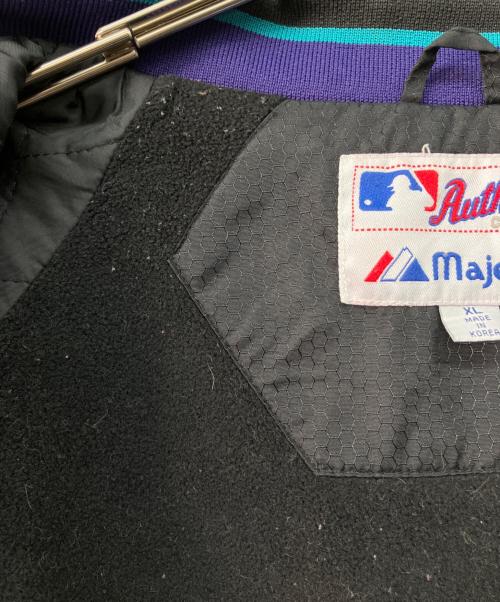 Majestic（マジェスティック）Majestic (マジェスティック) 90-00's MLBスタジャン ブラック サイズ:XLの古着・服飾アイテム