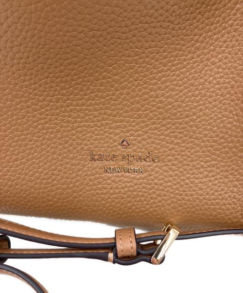 Kate Spade（ケイトスペード）Kate Spade (ケイトスペード) ノット コンバーチブル キャリーオール ブラウンの古着・服飾アイテム