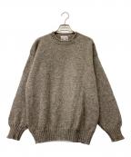 Jamieson’s Knitwearジャミーソンズニットウェア）の古着「クルーネックニット」｜グレー
