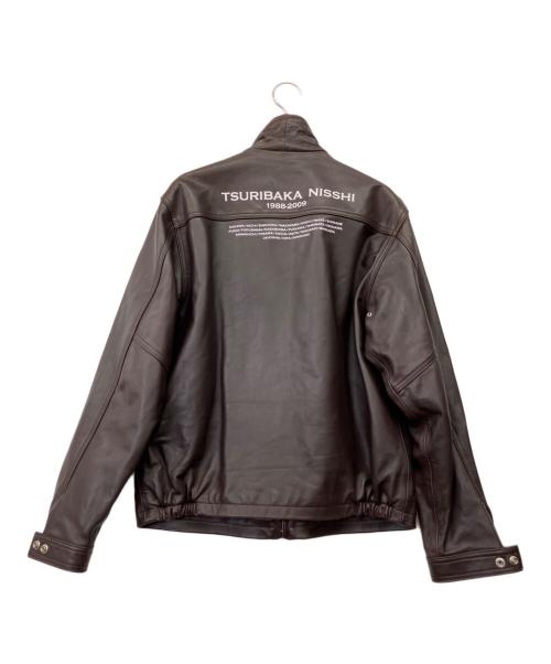 KADOYA（カドヤ）KADOYA (カドヤ) カウレザージャケット ブラウン サイズ:Lの古着・服飾アイテム