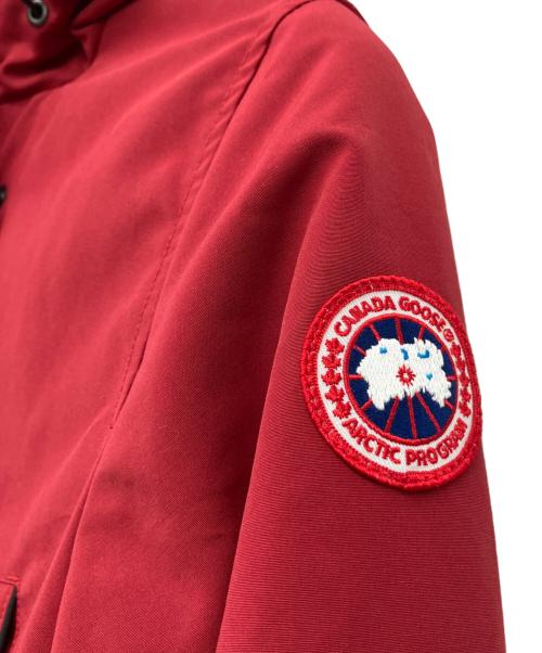 CANADA GOOSE（カナダグース）CANADA GOOSE (カナダグース) CANMORE PARKA レッド サイズ:Sの古着・服飾アイテム
