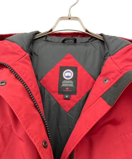 CANADA GOOSE（カナダグース）CANADA GOOSE (カナダグース) CANMORE PARKA レッド サイズ:Sの古着・服飾アイテム
