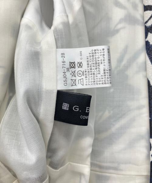 MACKINTOSH LONDON（マッキントッシュ ロンドン）MACKINTOSH LONDON (マッキントッシュ ロンドン) ノースリーブワンピース ホワイト×ネイビー サイズ:38 未使用品の古着・服飾アイテム