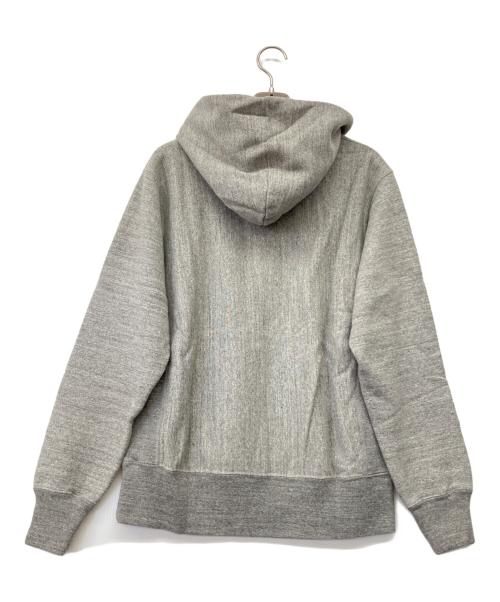TRADE MARK GOLD（トレードマークゴールド）TRADE MARK GOLD (トレードマークゴールド) CALIFORNIAロゴ プルオーバーパーカー グレー サイズ:Mの古着・服飾アイテム