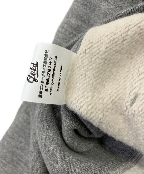 TRADE MARK GOLD（トレードマークゴールド）TRADE MARK GOLD (トレードマークゴールド) CALIFORNIAロゴ プルオーバーパーカー グレー サイズ:Mの古着・服飾アイテム
