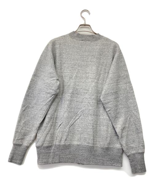 BUZZ RICKSON'S（バズリクソンズ）Buzz Rickson's (バズリクソンズ) “U.S. ARMY EDWARDS A.F.BASE” SET-IN ZIP SWEAT SHIRT グレー サイズ:Lの古着・服飾アイテム
