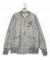 Buzz Rickson's（バズリクソンズ）の古着「“U.S. ARMY EDWARDS A.F.BASE” SET-IN ZIP SWEAT SHIRT」｜グレー