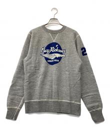 BUZZ RICKSON'S（バズリクソンズ）の古着「前V霜降りフリーダムスリーブスウェット」｜グレー