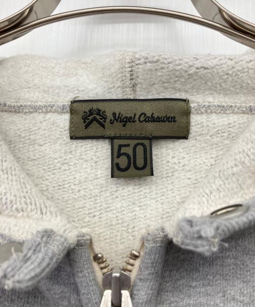 NIGEL CABOURN（ナイジェルケーボン）NIGEL CABOURN (ナイジェルケーボン) DECK PARKA (20.5oz) グレー サイズ:50の古着・服飾アイテム