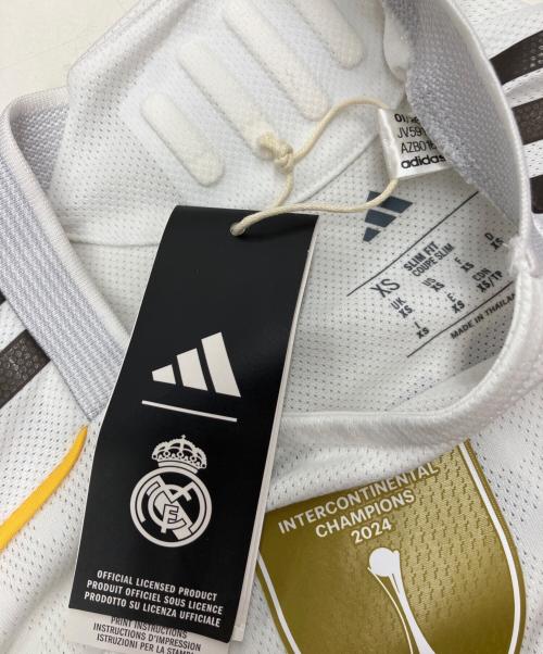 adidas（アディダス）adidas (アディダス) レアルマドリード モドリッチ退団モデル ユニフォーム 25／26ホーム オーセンティック サイズ:XS 未使用品の古着・服飾アイテム