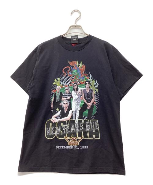 giant（ジャイアント）GIANT (ジャイアント) USA製 エアロスミス ジャパンツアーT The Roar Of The Dragon Tour（「龍の咆哮」日本ツアー） ブラック サイズ:Mの古着・服飾アイテム