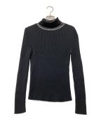Jean Paul GAULTIERジャンポールゴルチェ）の古着「タートルネックニット」｜ブラック