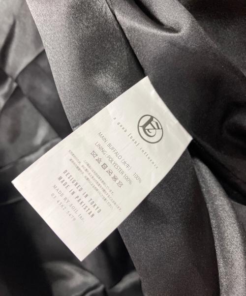 a good bad influence（アグッドバッドインフルエンス）a good bad influence (アグッドバッドインフルエンス) カウレザージャケット グレー サイズ:XL 未使用品の古着・服飾アイテム