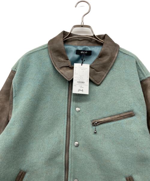 glamb（グラム）glamb (グラム) ライダースジャケット グリーン×ブラウン サイズ:L 未使用品の古着・服飾アイテム