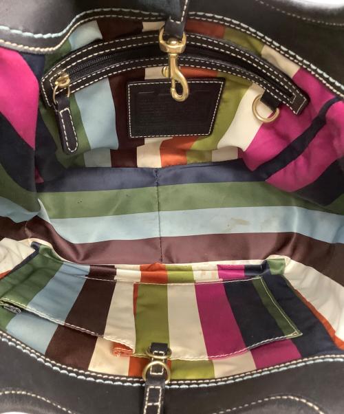 COACH（コーチ）COACH (コーチ) ショルダーバッグ ブラックの古着・服飾アイテム