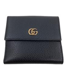 GUCCI（グッチ）の古着「3つ折り財布」｜ブラック