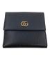 GUCCI（グッチ）の古着「3つ折り財布」｜ブラック