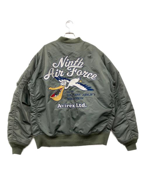 AVIREX（アヴィレックス）AVIREX (アヴィレックス) MA-1ジャケット カーキ サイズ:XXLの古着・服飾アイテム
