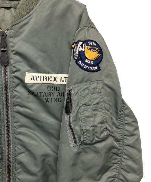 AVIREX（アヴィレックス）AVIREX (アヴィレックス) MA-1ジャケット カーキ サイズ:XXLの古着・服飾アイテム