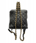 CHANEL (シャネル) リュック ブラック×ゴールド サイズ:-：448000円
