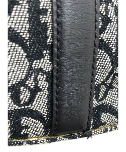 Christian Dior（クリスチャン ディオール）Christian Dior (クリスチャン ディオール) トロッターハンドバッグ ブラック×グレー サイズ:- トロッターの古着・服飾アイテム
