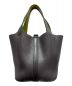 HERMES (エルメス) ピコタンPM グレー×アニスグリーン サイズ:PM：178000円