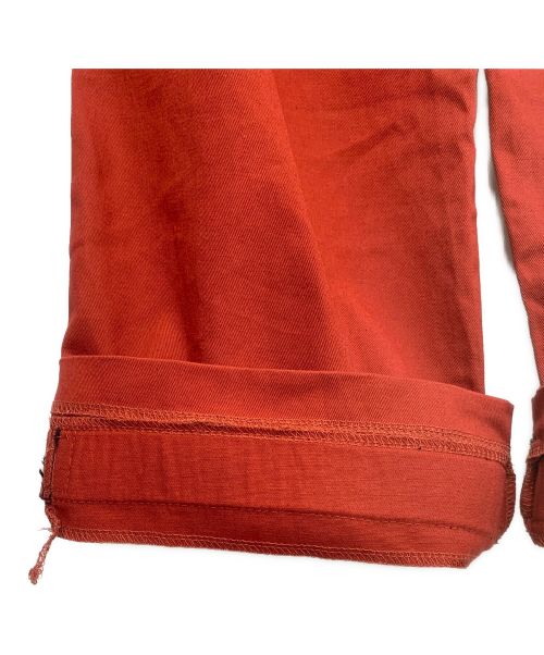 9090（9090）9090 (ナインティナインティ) バルーンパンツ レッド サイズ:Mの古着・服飾アイテム