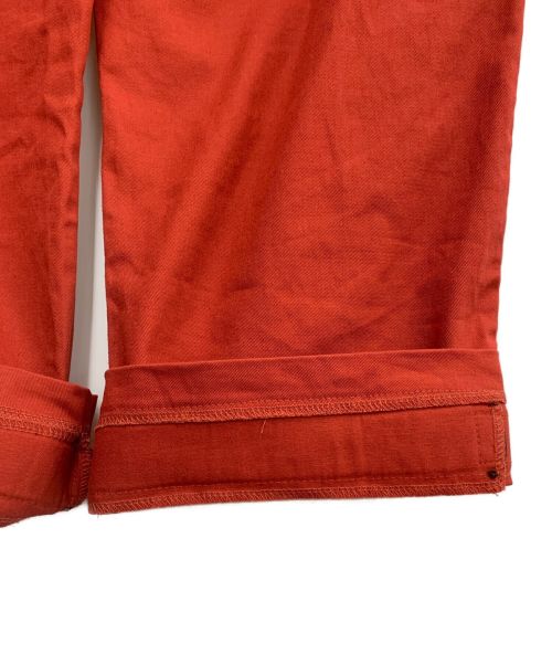 9090（9090）9090 (ナインティナインティ) バルーンパンツ レッド サイズ:Mの古着・服飾アイテム